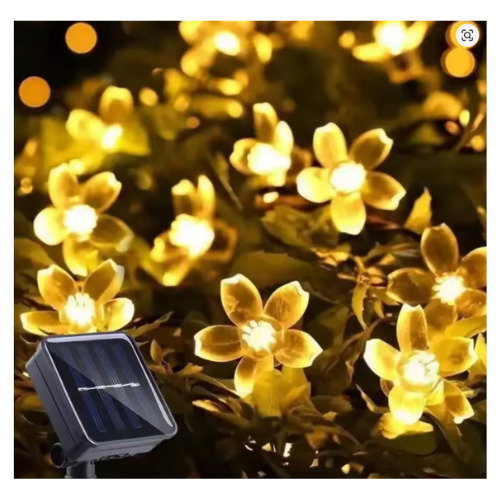 1 pieza de luces solares Sakura de 5/7/12/22 m