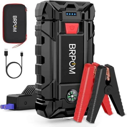 Arrancador de coche BRPOM 8000A 21800 mAh