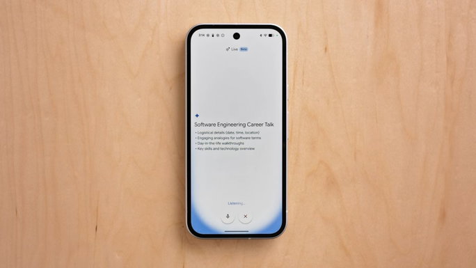 Documentos de E/S de Google en vivo