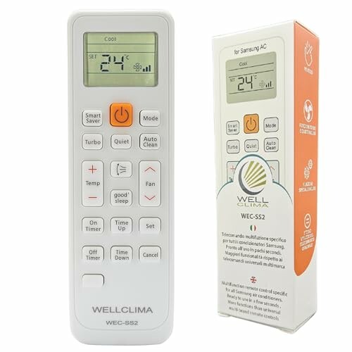 Mando Universal Wellclima para Aire Acondicionado Samsung