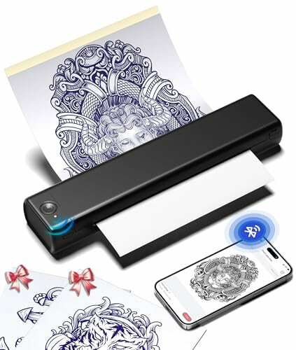 Impresora de tatuajes Phomemo M08F 8,27x11,69 pulgadas