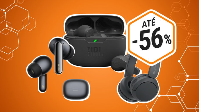 Auriculares con descuentos de hasta el 56%