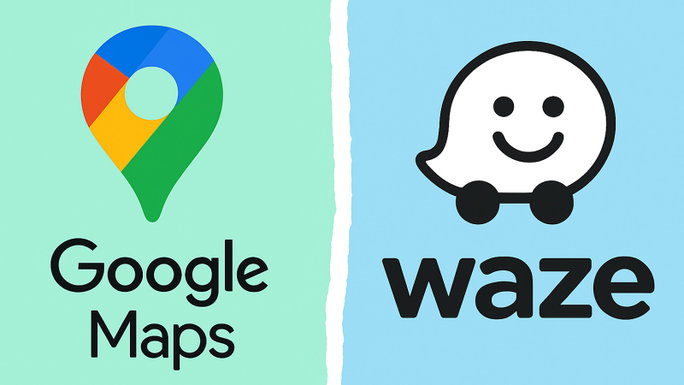 waze y google mapas