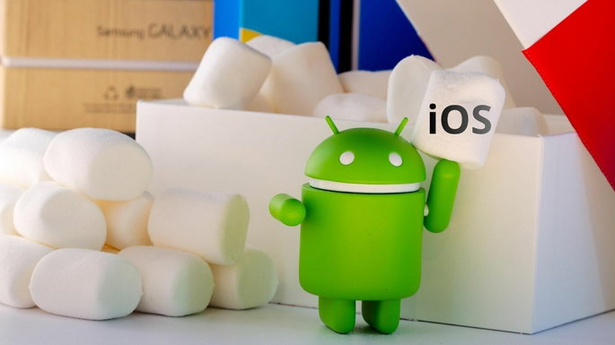 imagen alusiva al sistema operativo Android e iOS