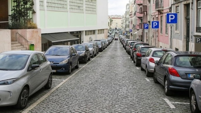 Aparcamiento en Lisboa