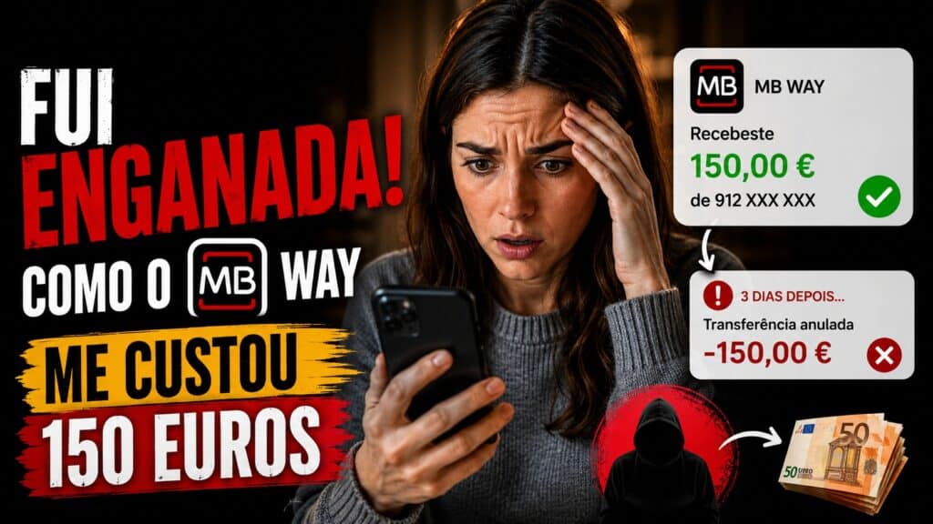 Me estafaron: cómo el MB Way me costó 150 euros en un segundo + ROSTRO HUMANO