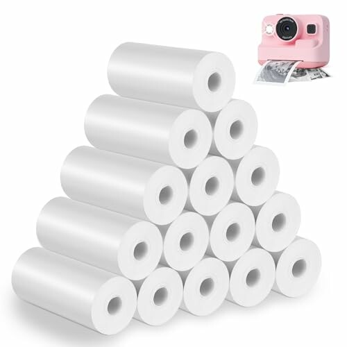 Papel Térmico para Cámaras Infantiles 15 Rollos