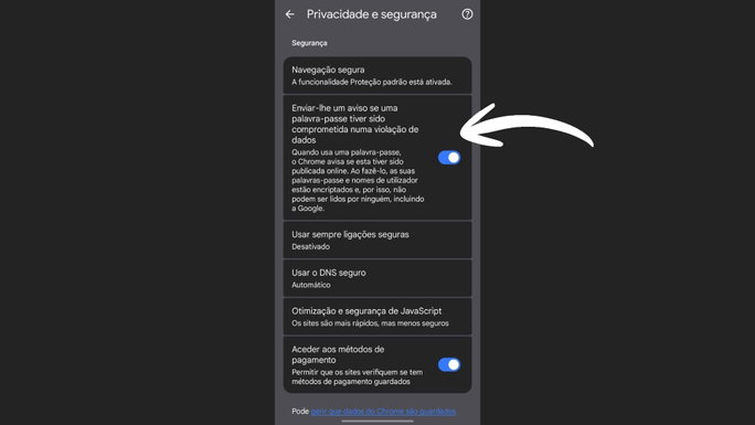 Chrome tiene una configuración esencial para mantener tus cuentas seguras