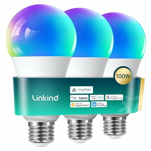 Linkind Bombilla Inteligente E27 1600 lm
