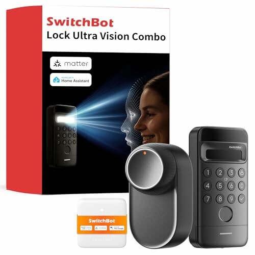 Combinación SwitchBot Lock Ultra Vision
