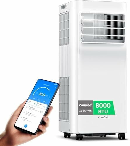 COMFEE Pingüino Aire Acondicionado Portátil 8000 BTU