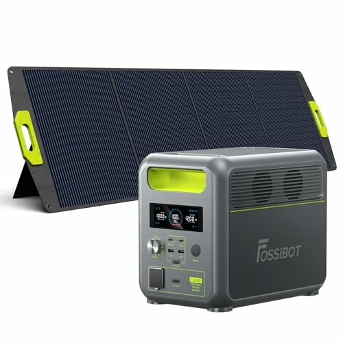 Central eléctrica portátil FOSSIBOT 1024 Wh