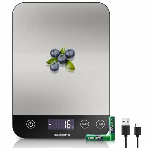 Báscula de Cocina Digital 15 KG
