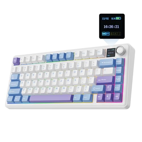 EPOMAKER x Aula F75 MAX Review: El teclado mecánico compacto que está conquistando a gamers y profesionales
