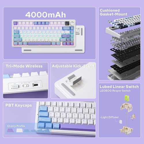 EPOMAKER x Aula F75 MAX Review: El teclado mecánico compacto que está conquistando a gamers y profesionales