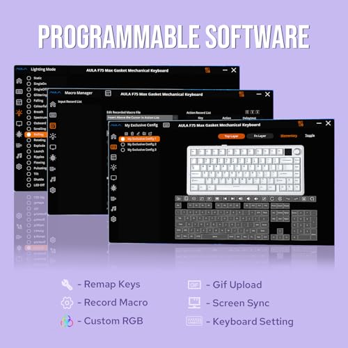 EPOMAKER x Aula F75 MAX Review: El teclado mecánico compacto que está conquistando a gamers y profesionales