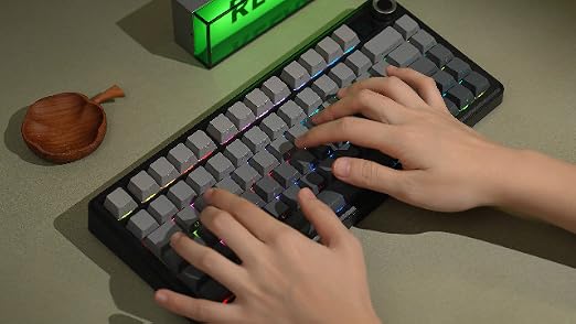 EPOMAKER x Aula F75 MAX Review: El teclado mecánico compacto que está conquistando a gamers y profesionales