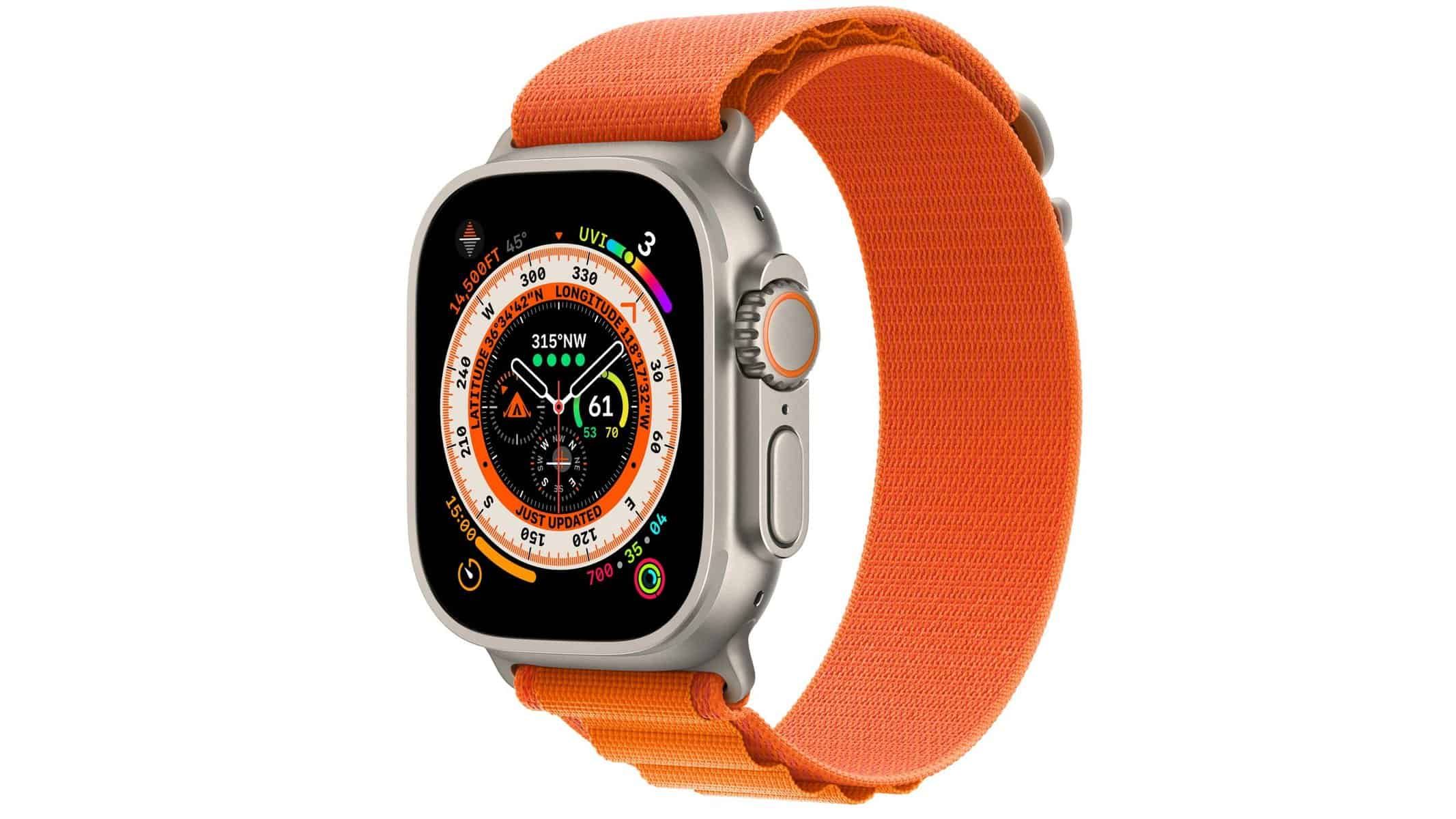 reloj ultra, manzana