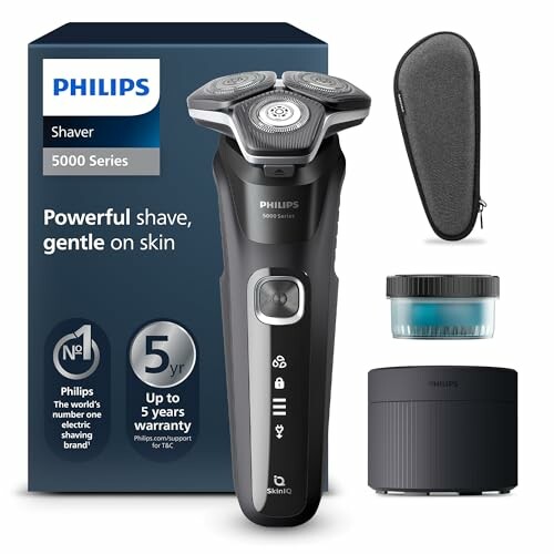 Plancha de pelo eléctrica Philips Serie 5000 para hombre