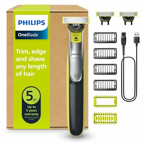 Recortadora de barba auténtica y corporal - Philips OneBlade