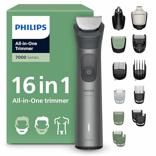 Recortadora Philips 16 en 1 Serie 7000