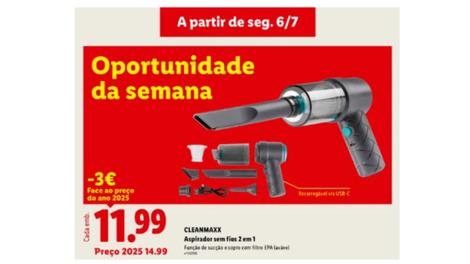 aspiradora de mano