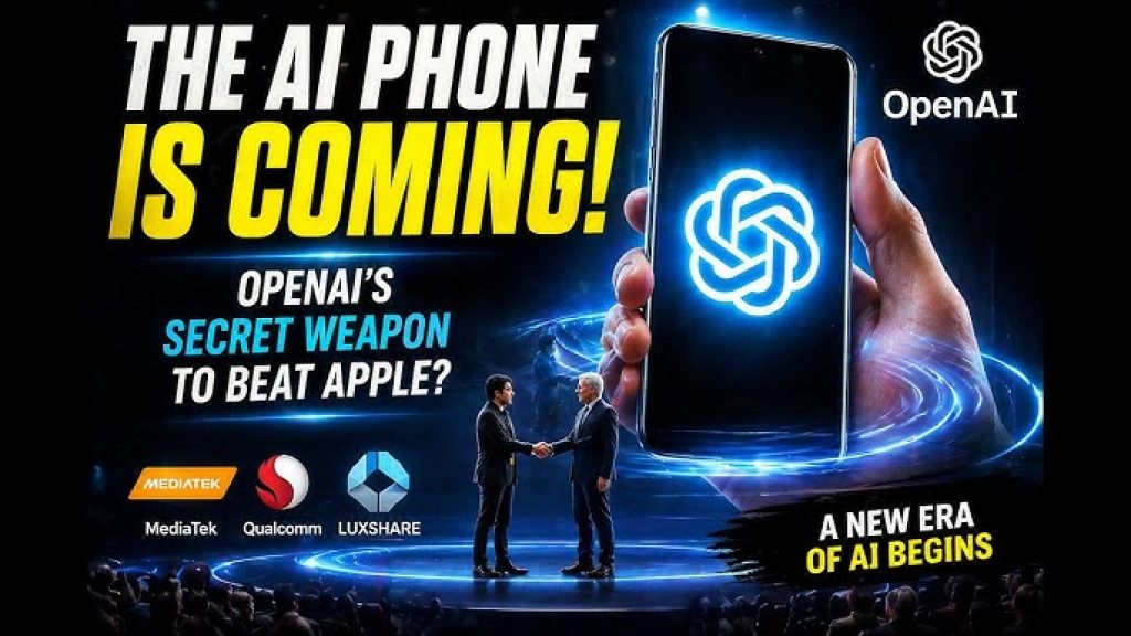 Diseño de teléfono inteligente con IA abierta