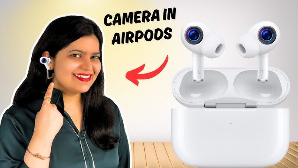 el lanzamiento de AirPods con cámaras de video
