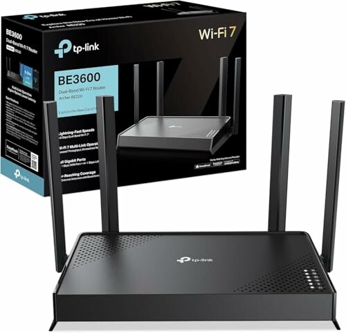 Enrutador Wi-Fi 7 TP-Link Archer BE220W