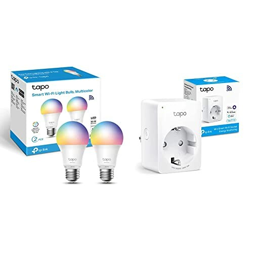 TP-Link Tapo L530E Paquete de 2 - Bombilla LED Inteligente Wi-Fi