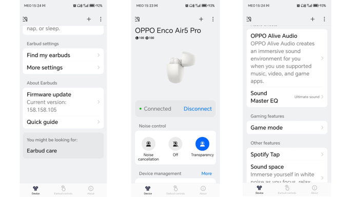 Aplicación OPPO HeyMelody