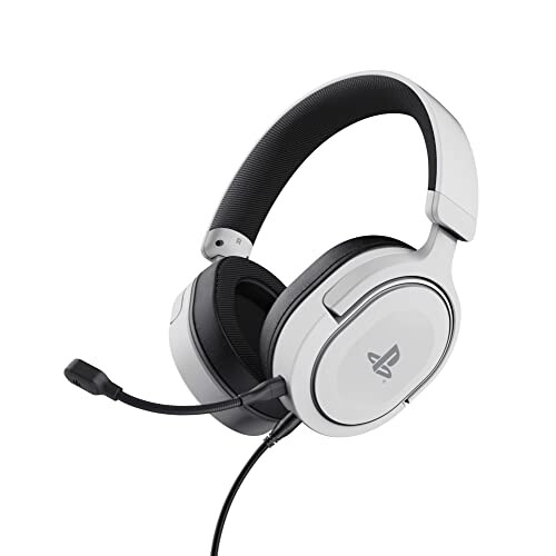 Trust Gaming GXT 498W Cascos fuertes y sostenibles para PS5/PS4