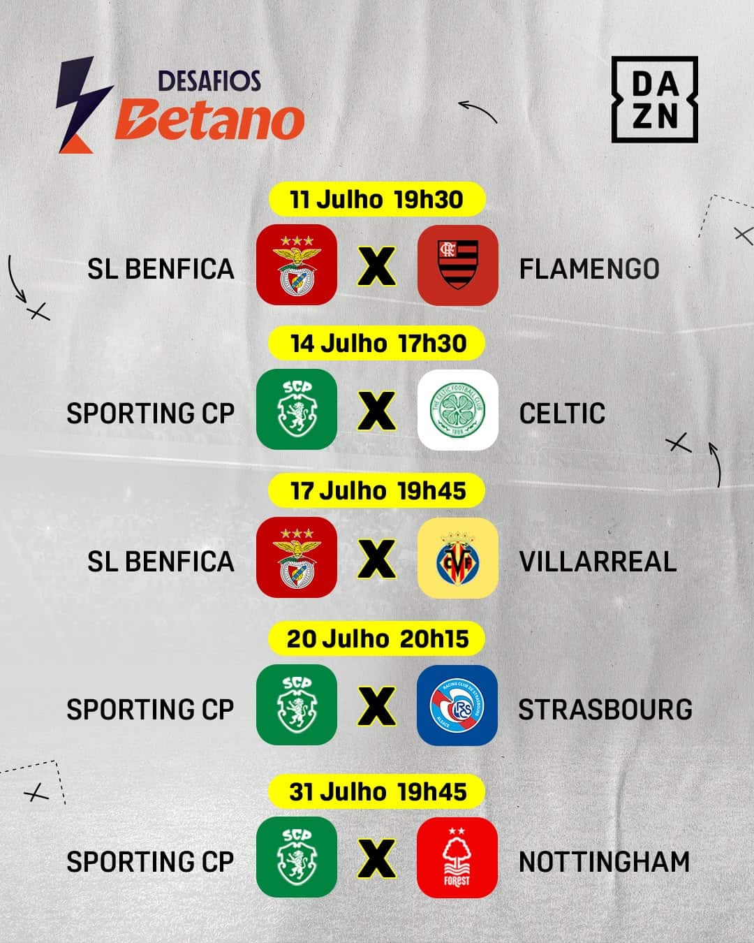 Calendario de Retos Betano