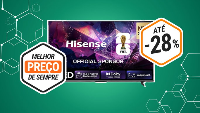 Televisor inteligente Hisense por sólo 476,75€