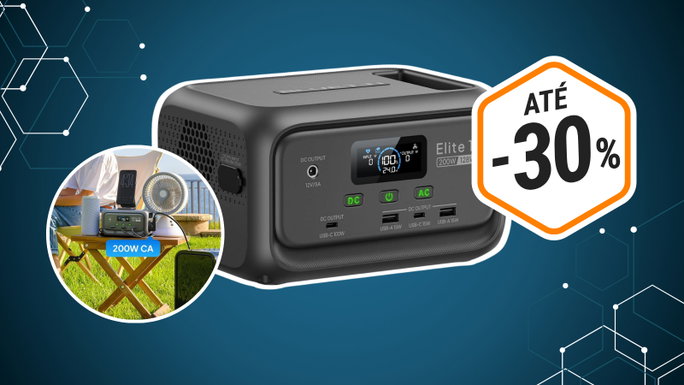 Mini central eléctrica portátil BLUETTI Elite 10,