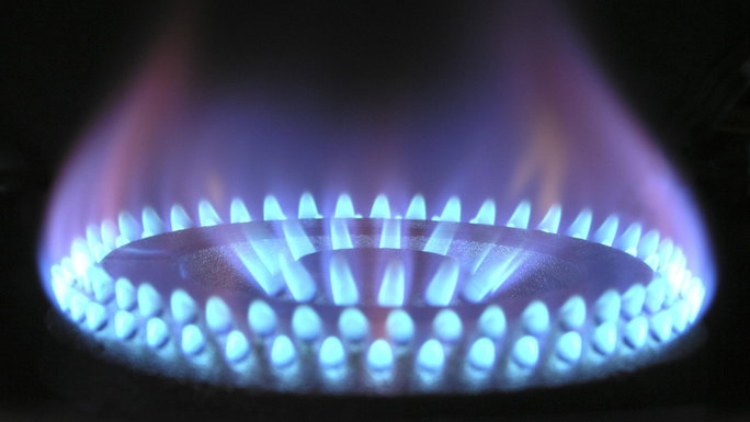 Imagen de una estufa de gas.