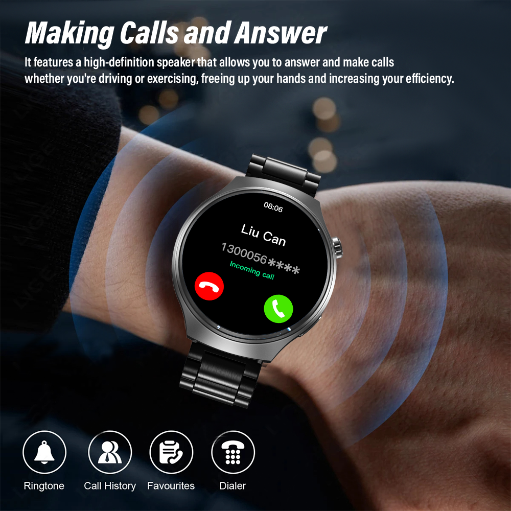 Review en español del G.L Wear GT4 Pro: un smartwatch elegante con funciones muy completas