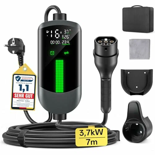 Cargador Coche Eléctrico Wallbox 3,7 kW 7M