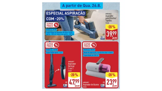 aspiradoras sin cable aldi
