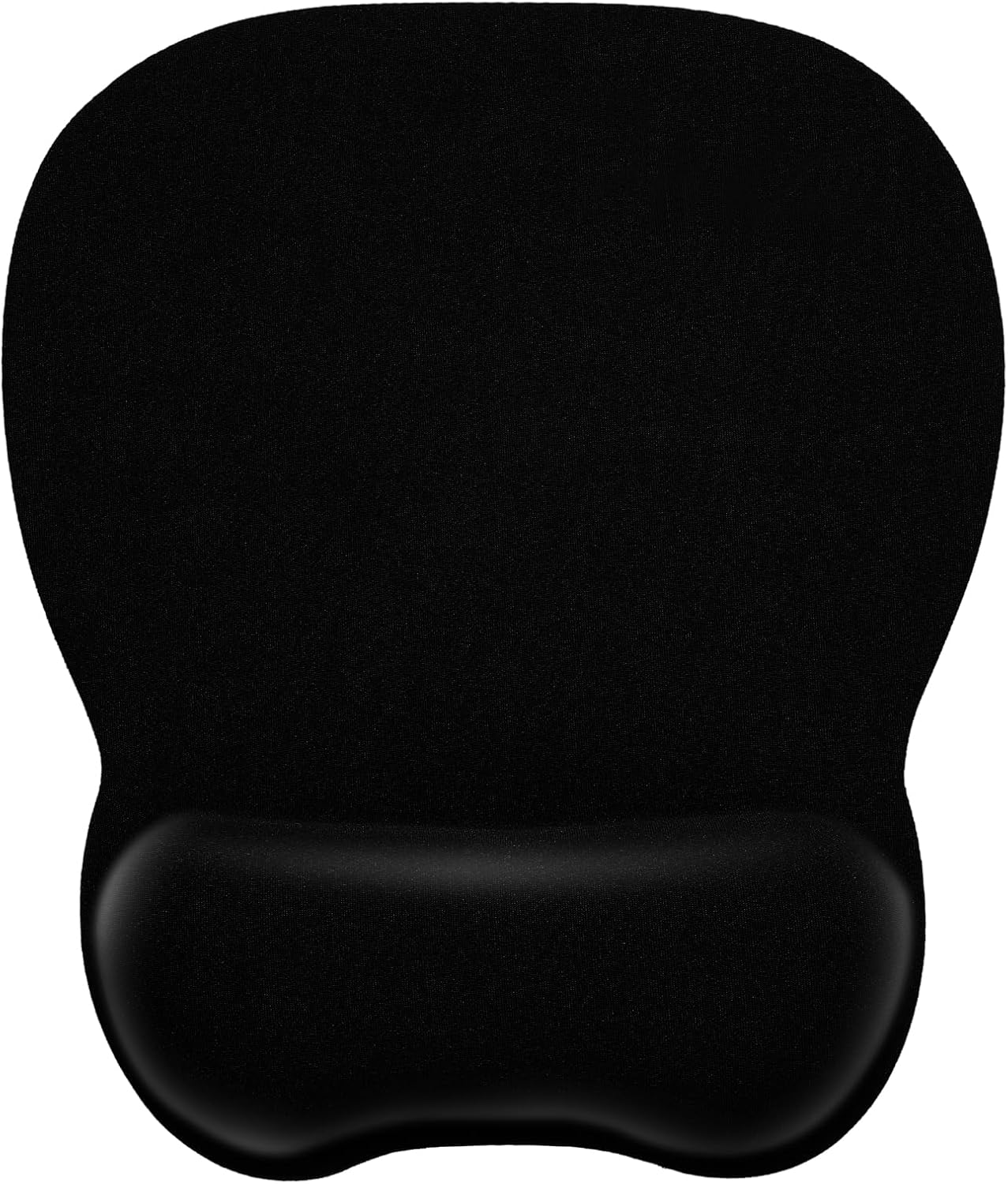 EooCoo Alfombrilla Ratón Ergonómica, Mouse Pad con Reposamuñecas, Negro