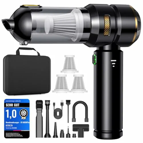 KITBEZN Aspirador de Mano 26000Pa