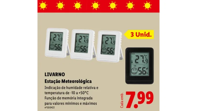 Higrómetros por sólo 7,99 euros