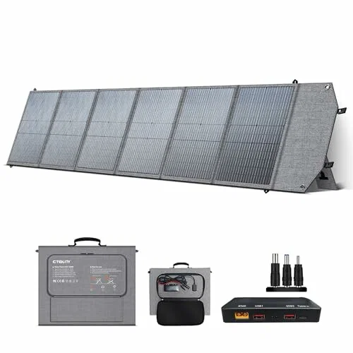 CTOLITY Panel Solar Plegable 200W IP65
