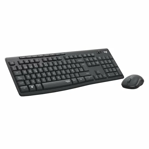 Combo de teclado y mouse Logitech MK295 SilentTouch