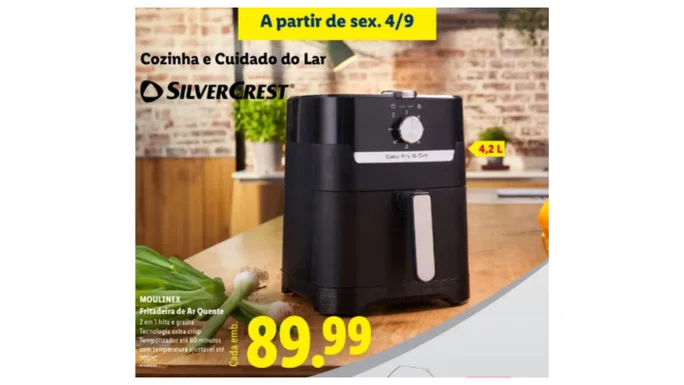 freidora de aire caliente 2 en 1