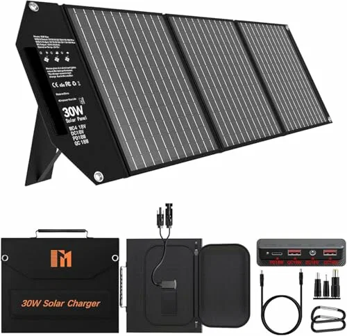 Panel Solar Portátil Mesuvida 30W