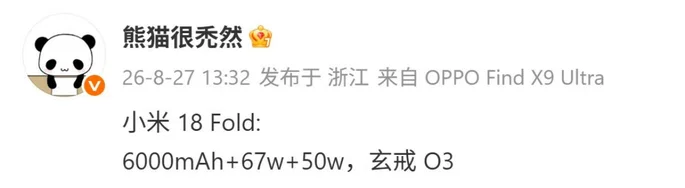 Imagen: Panda calvo / Weibo