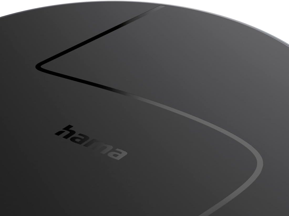 Hama | Wireless Charger Fast Charging for Smartphone (Wireless Charger, Wireless Charging Base, Qi Charger, Mobile Charger without Cables, Fast Wireless Charging, Smartphone Charging Base) Black - Imagen 6