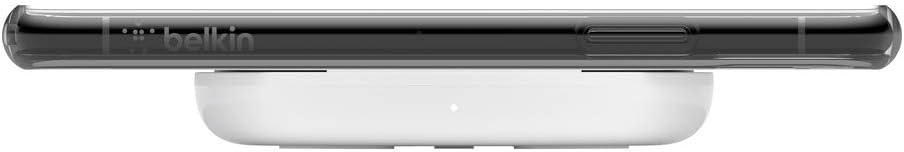Belkin 10W Boost Charge Wireless Charging Dock (Qi, iPhone 14/14 Plus, 13, Pro, Pro Max, Mini and Earlier, Samsung, Google and Other Devices, Power Adapter Not Included), White - Imagen 5