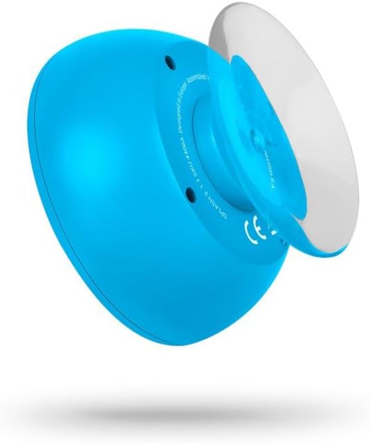 SPC Splash 2 – Wireless Bluetooth 5.0 Shower Speaker with Suction Cup, IPX5, FM Radio, Hands-Free, Blue - Imagen 3